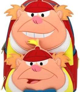 Loungefly Exclusive Alice in Wonderland Tweedle Dee and Tweedle Dum Double Strap Shoulder Bag