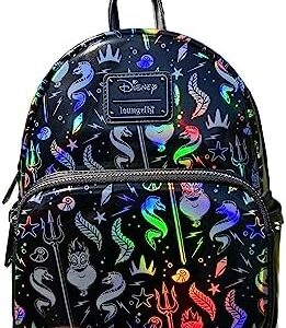 Loungefly Little Mermaid Iridescent Ursula AOP Mini Backpack Toyz N Fun Exclusive