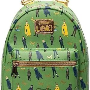 Loungefly Loki Multiverse Variants Mini-Backpack