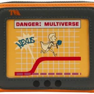 Loungefly Marvel Loki TVA Miss Minutes Ziparound Wallet