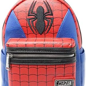 Loungefly Marvel Spiderman Spider Man Suit Mini Faux Leather Backpack