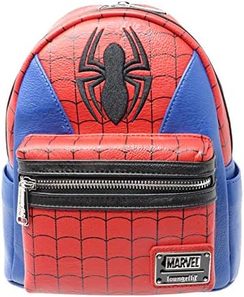 Loungefly Marvel Spiderman Spider Man Suit Mini Faux Leather Backpack