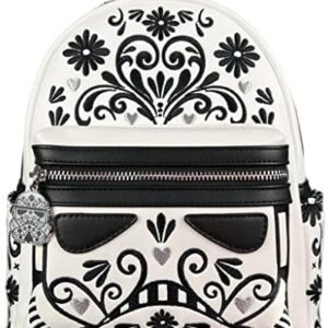 Loungefly Star Wars Stormtrooper Floral Embroidered Cosplay Womens Double Strap Shoulder Bag Purse