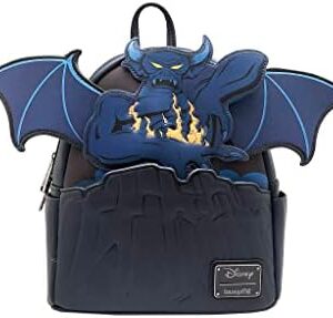 Loungefly X LASR Exclusive Disney Chernabog Bald Mountain Mini Backpack - Fashion Cosplay Disneybound Cute Backpacks