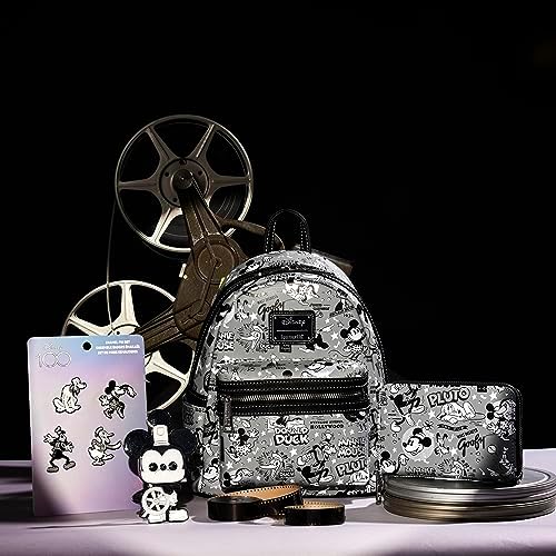 Loungefly Disney 100: Black and White Vault Wallet, Amazon Exclusive - Image 7