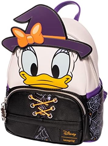 Loungefly Women's Disney Daisy Duck Halloween Witch Mini Backpack Bag - Entertainment Earth Exclusive - Image 5