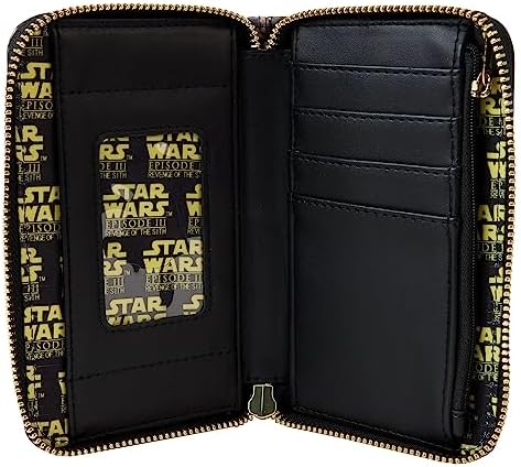 Loungefly Star Wars Episode Three Revenge of the Sith Scene Zip-Around Wallet - Image 4
