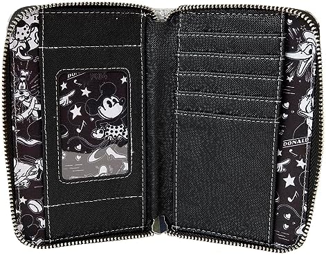 Loungefly Disney 100: Black and White Vault Wallet, Amazon Exclusive - Image 4
