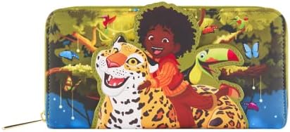Loungefly Disney: Encanto - Antonio and Parce The Jaguar Wallet, Amazon Exclusive, Multicolor