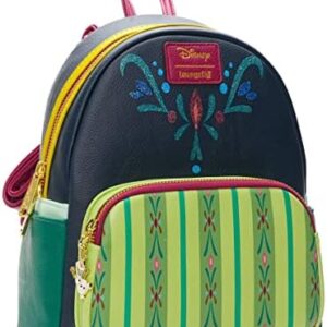 Loungefly Disney Frozen Princess Anna Green Dress Exclusive Cosplay Mini-Backpack