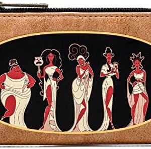 Loungefly Disney Hercules Muses Faux Leather Flap Wallet