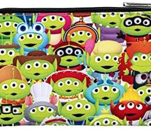 Loungefly Disney Pixar Toy Story Alien Outfits Nylon Pouch, Multi, Small