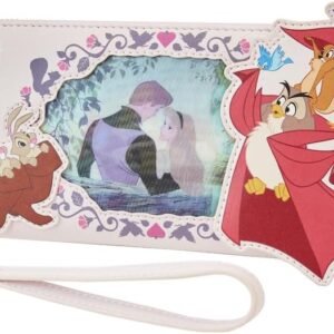 Loungefly Disney Sleeping Beauty Princess Lenticular Wristlet Wallet