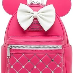 Loungefly Disney The Minnie Mouse Classic Series Women's Backpack - Glow in the Dark Glowberry