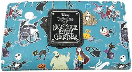 Loungefly Disney The Nightmare Before Christmas Allover Print Bi-fold Wallet