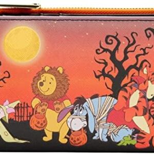 Loungefly Disney Winnie The Pooh Halloween Group Flap Wallet