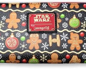 Loungefly GT Exclusive Star Wars Gingerbread AOP Wallet