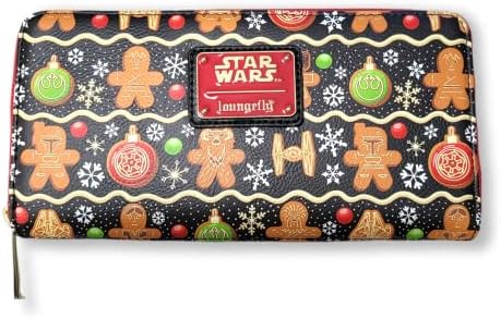Loungefly GT Exclusive Star Wars Gingerbread AOP Wallet