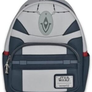 Loungefly GT Exclusive Star Wars The Bad Batch Omega Cosplay Mini Backpack Navy