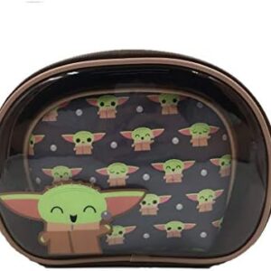 Loungefly Mandalorian Baby Yoda Grogu The Child 2 Piece Cosmetics Bag Set