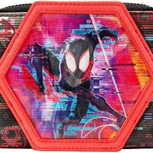 Loungefly Marvel Across the Spider-Verse Lenticular Zip Around Wallet