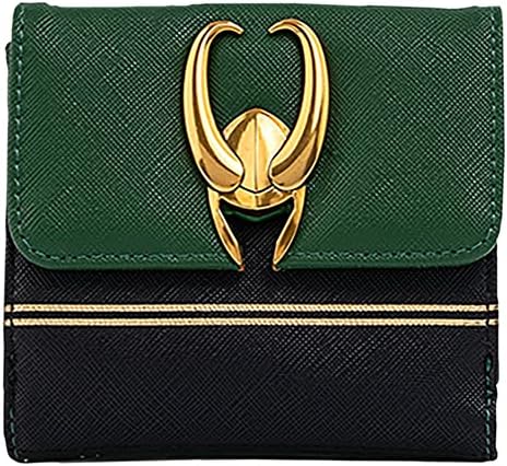 Loungefly Marvel Loki Hardware Wallet with Zip Coin Pouch