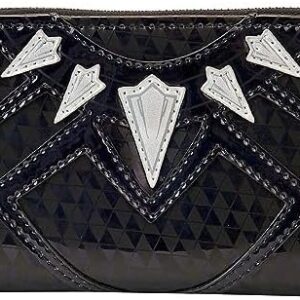Loungefly Marvel Shine Black Panther Cosplay Zip-Around Wallet