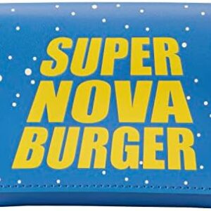 Loungefly Pixar Toy Story Pizza Planet Super Nova Burger Flap Wallet