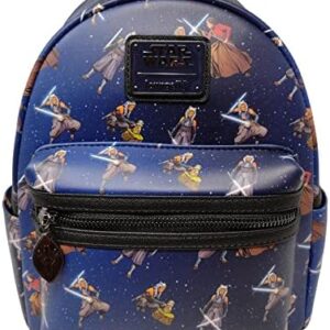 Loungefly Star Wars Ahsoka Tano and Grogu The Mandalorian Womens Double Strap Shoulder Bag Purse
