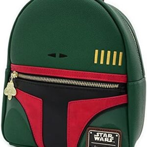 Loungefly Star Wars Boba Fett Faux Leather Mini Backpack Standard
