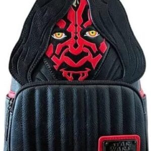 Loungefly Star Wars Darth Maul Cosplay Double Strap Shoulder Bag Purse Mini Backpack