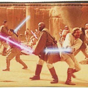 Loungefly Star Wars Episode II Attack of the Clones Scene Zip Around Wallet