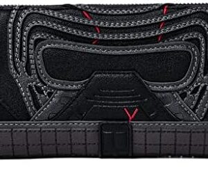 Loungefly Star Wars Kylo Ren Cosplay Faux Leather Zip Around Wallet