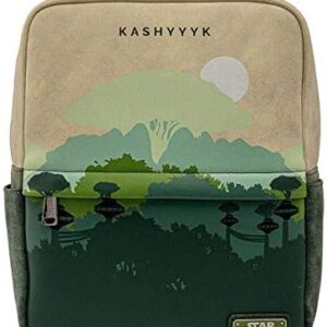Loungefly Star Wars Lands Kashyyyk Square Womens Double Strap Shoulder Bag Purse