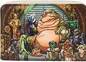 Loungefly Star Wars Return of the Jedi 40th Anniversary Jabba's Palace Scene Wallet