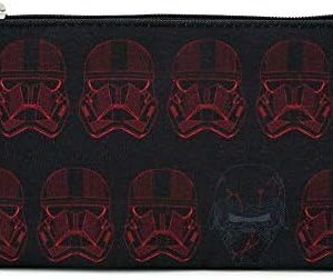 Loungefly Star Wars Sith Trooper Nylon Cosmetic Pouch Pencil Case Coin Bag