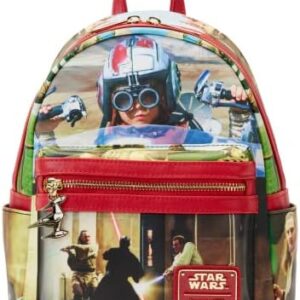 Loungefly Star Wars The Phantom Menace Final Frames Double Strap Shoulder Bag