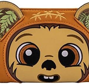 Loungefly Star Wars Wicket Ewok Cosplay Faux Leather Wallet