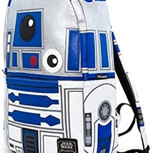 Loungefly Unisex Adult Star Wars R2D2 Faux Leather Backpack Standard