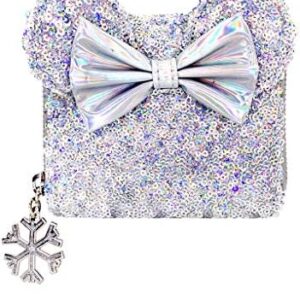 Loungefly X LASR Exclusive Disney Holographic Sequin Minnie Wallet