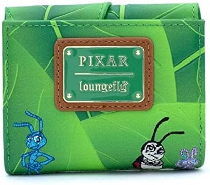 Loungefly Women's Pixar A Bug's Life Leaf Flap Wallet - Image 4