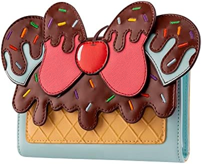 Loungefly Disney Minnie Mouse Sweet Treats Mini-Backpack & Wallet, Amazon Exclusive - Image 6