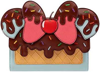Loungefly Disney Minnie Mouse Sweet Treats Mini-Backpack & Wallet, Amazon Exclusive - Image 5