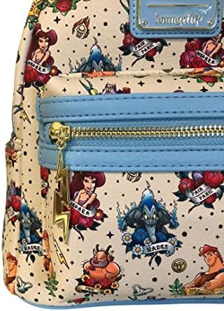 Loungefly Exclusive Disney Hercules Tattoo Mini Backpack Shoulder Bag - Image 4