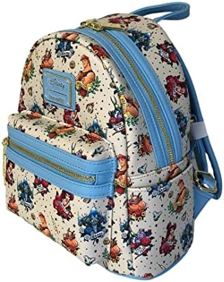 Loungefly Exclusive Disney Hercules Tattoo Mini Backpack Shoulder Bag - Image 6