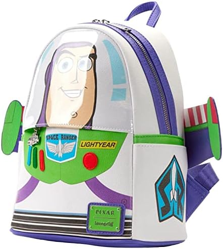 Loungefly Disney Pixar Toy Story Buzz Lightyear Mini Backpack Shoulder Bag Mini Backpack Purse - Image 2