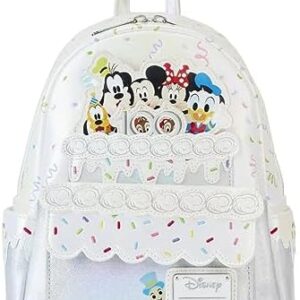 Loungefly Disney100 Anniversary Celebration Cake Mini Backpack