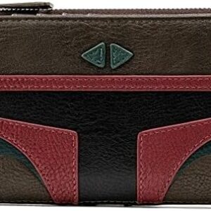 Loungefly Licensed Disney Star Wars Boba Fett Cosplay Flap Wallet