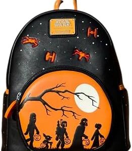 Loungefly Star Wars Group Trick or Treat Mini Backpack Glow in the Dark Exclusive