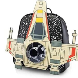 Loungefly Star Wars: R2-D2 X-Wing Backpack (Star Wars Celebration 2022 Convention Exclusive), Multicolour, One size